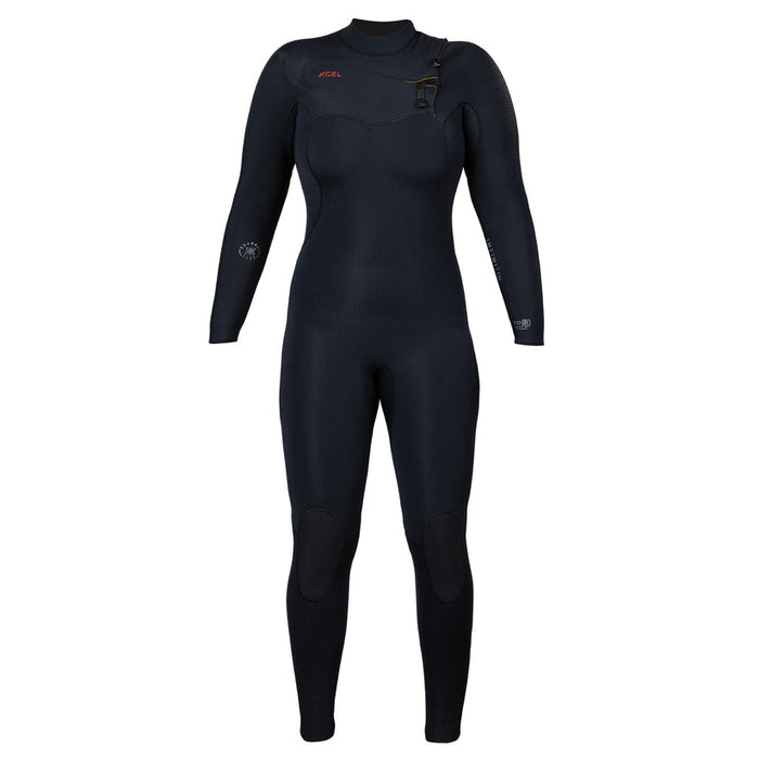 Xcel Wmn's Infiniti 4/3 Wetsuit-Black — REAL Watersports
