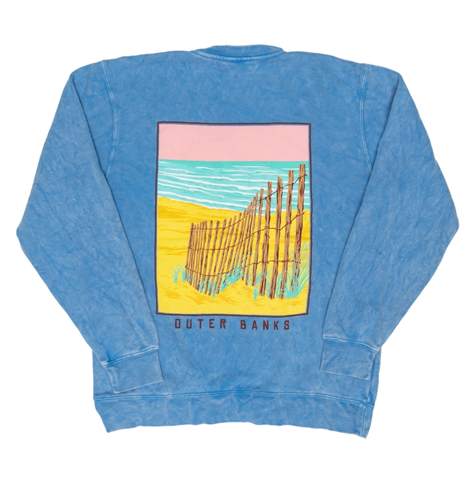 REAL Dune Drift Sweatshirt-Light Blue