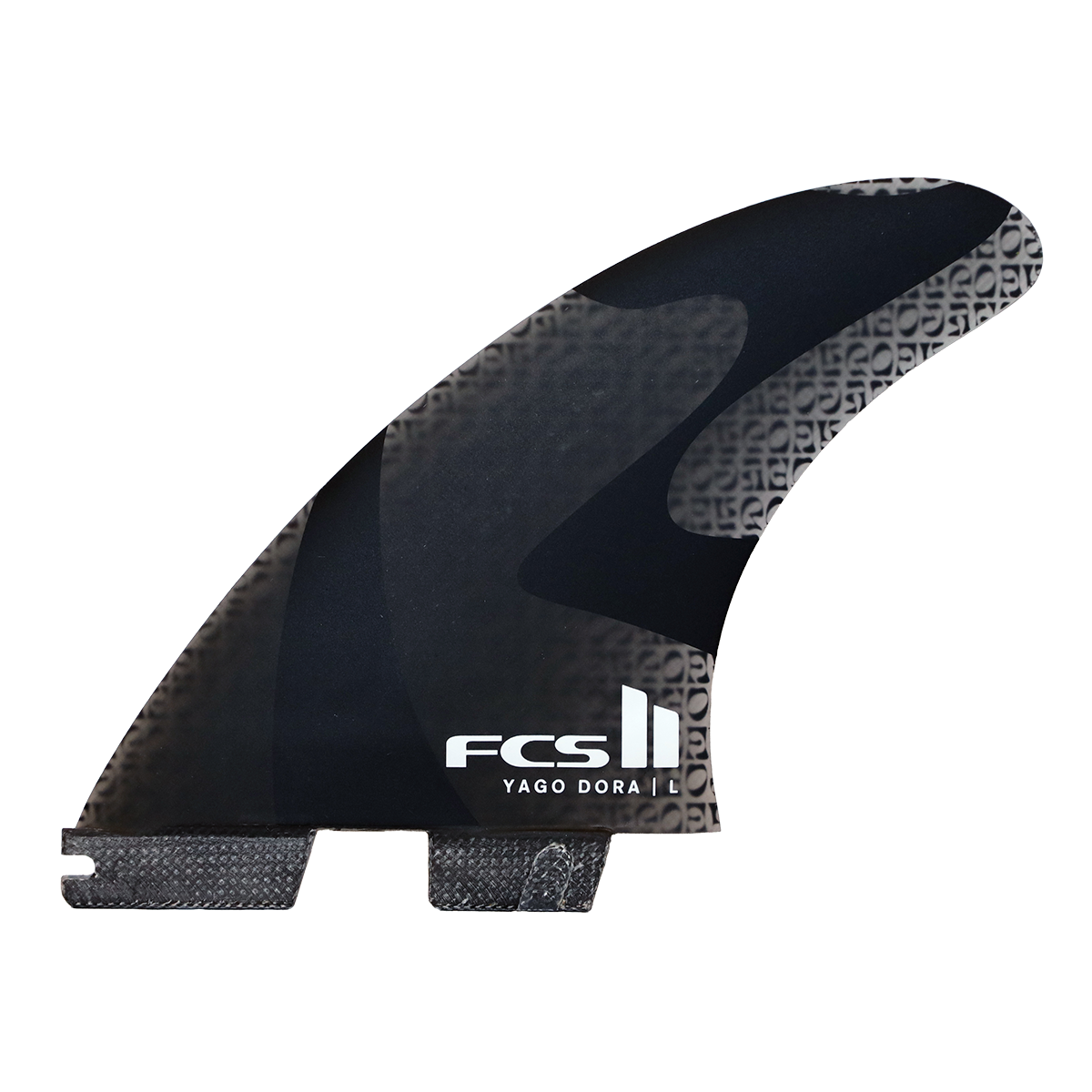FCS II Yago Dora PG Tri Fin Set-Smoke-Medium