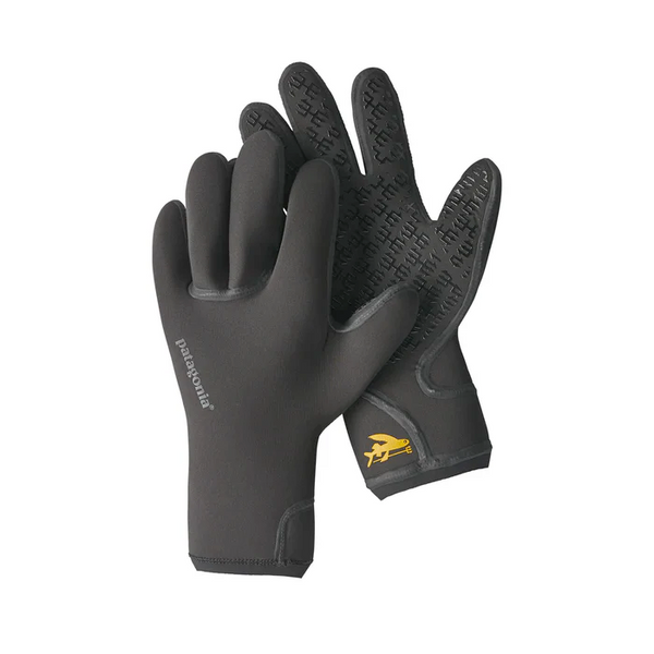 Patagonia R3 Yulex Regulator Gloves-Black — REAL Watersports