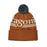Patagonia Powder Town Beanie-Hut Tripper Logo: Cinnamon Brown