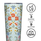 Corkcicle x Rifle Paper 24 oz Tumbler-Bramble