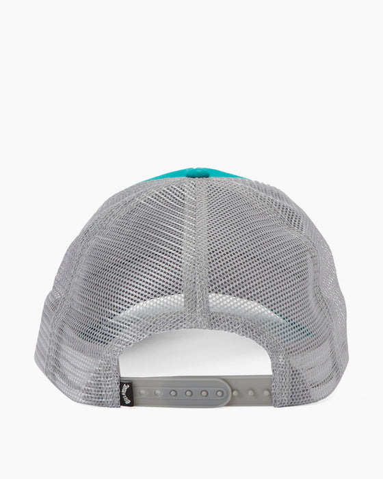 Billabong Boy's Walled Trucker Hat-Deep Teal