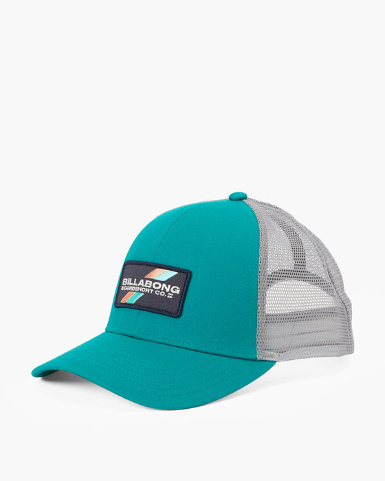 Billabong Boy's Walled Trucker Hat-Deep Teal