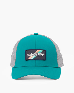Billabong Boy's Walled Trucker Hat-Deep Teal— Alternate View