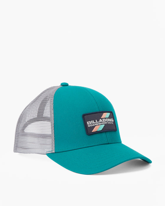 Billabong Boy's Walled Trucker Hat-Deep Teal