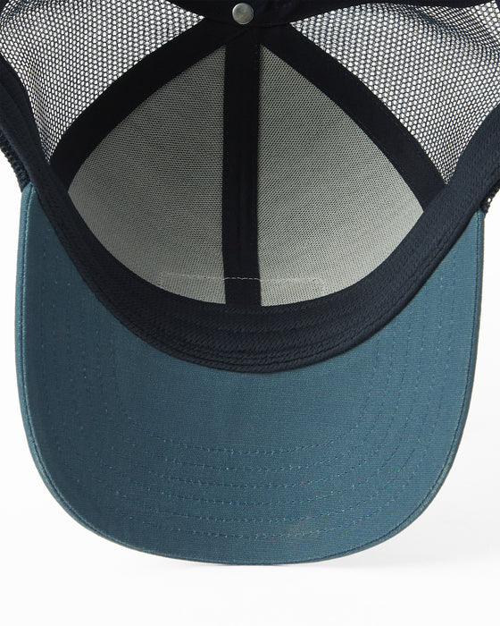 Billabong Boy's Walled Trucker Hat-Washed Blue