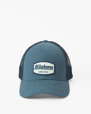 Billabong Boy's Walled Trucker Hat-Washed Blue— Alternate View