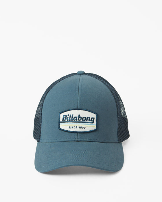 Billabong Boy\'s Walled Trucker Hat-Washed Blue — REAL Watersports