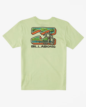 Billabong Boy's BBTV Tee-Light Green