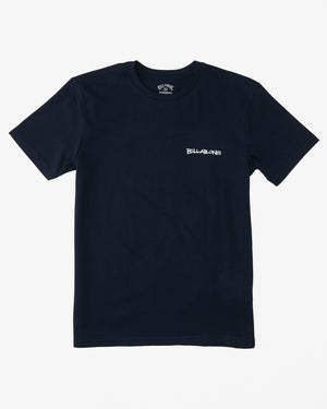 Billabong Toddler Sharky Tee-Navy— Alternate View
