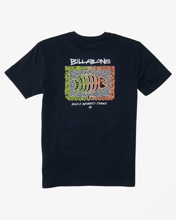 Billabong Toddler Sharky Tee-Navy