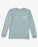 Billabong Boy's Walled L/S Tee-Washed Blue