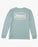 Billabong Boy's Walled L/S Tee-Washed Blue