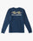 Billabong Boy's Fragment L/S Tee-Dark Blue