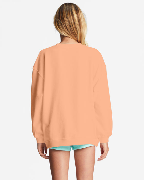 Billabong Making Waves Sweatshirt-Light Melon