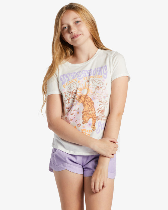 Billabong Wild One Tee-Salt Crystal