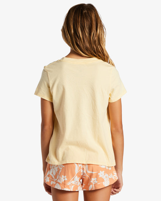 Billabong Have A Nice Day Tee-Buttermilk