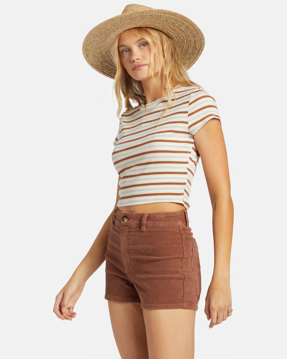 Billabong Free Fall Cord Shorts-Toasted Coconut