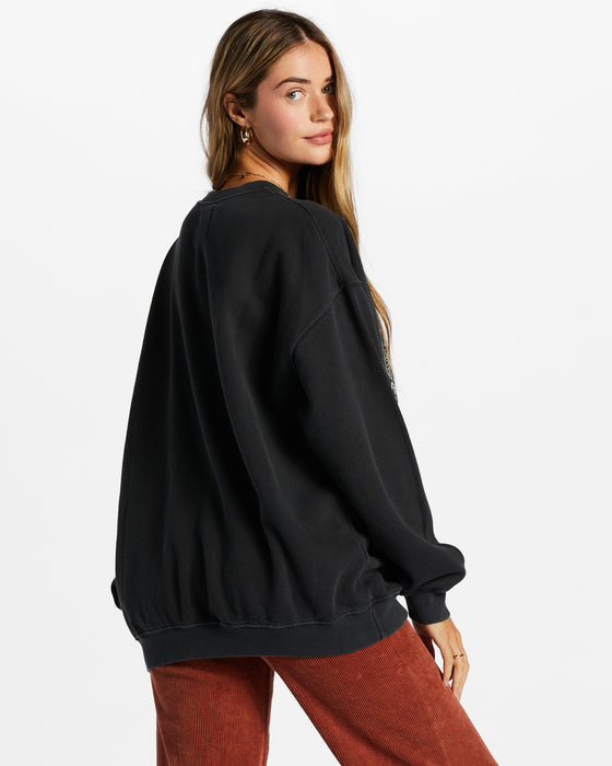 Billabong Ride In Sweatshirt-Black Sands 1