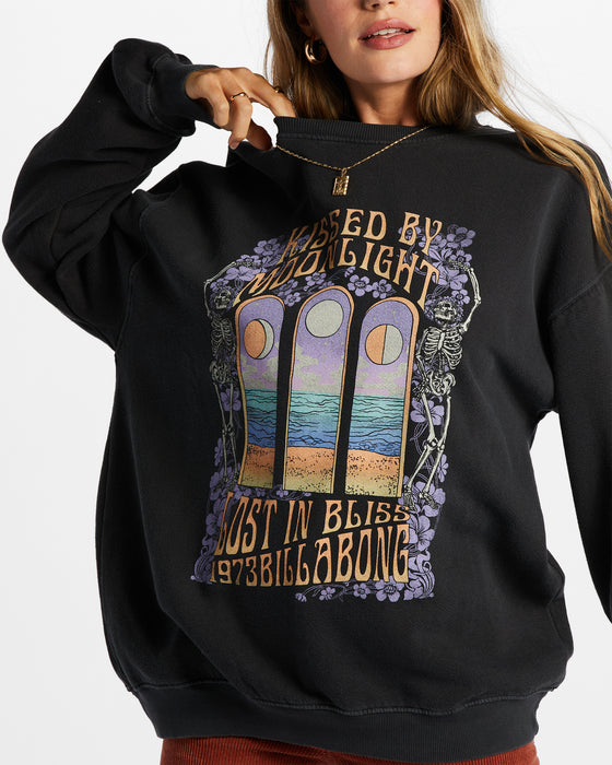 Billabong Ride In Sweatshirt-Black Sands 1