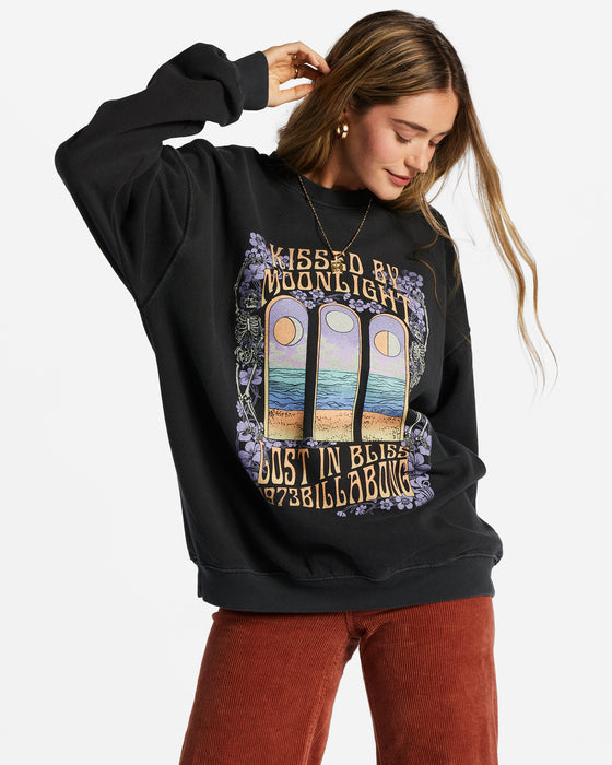 Billabong Ride In Sweatshirt-Black Sands 1