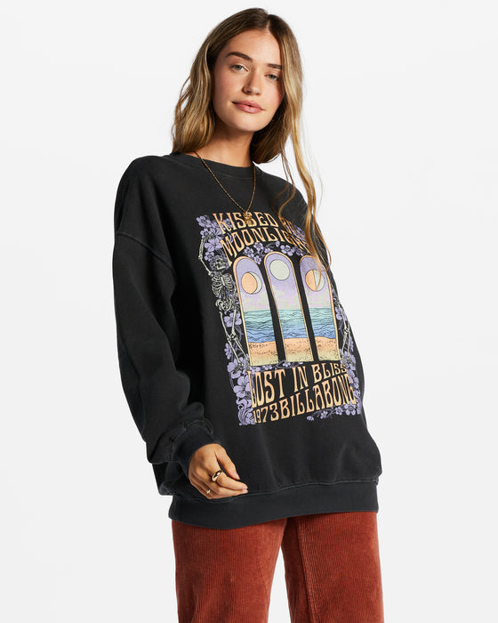 Billabong Ride In Sweatshirt-Black Sands 1