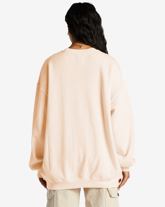 Billabong Ride In Sweatshirt-Antique White 1