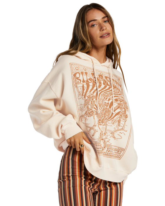 Billabong Keep Ridin Sweatshirt-Antique White