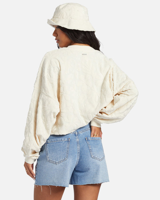 Billabong Loosen Up Crew Sweatshirt-Whitecap