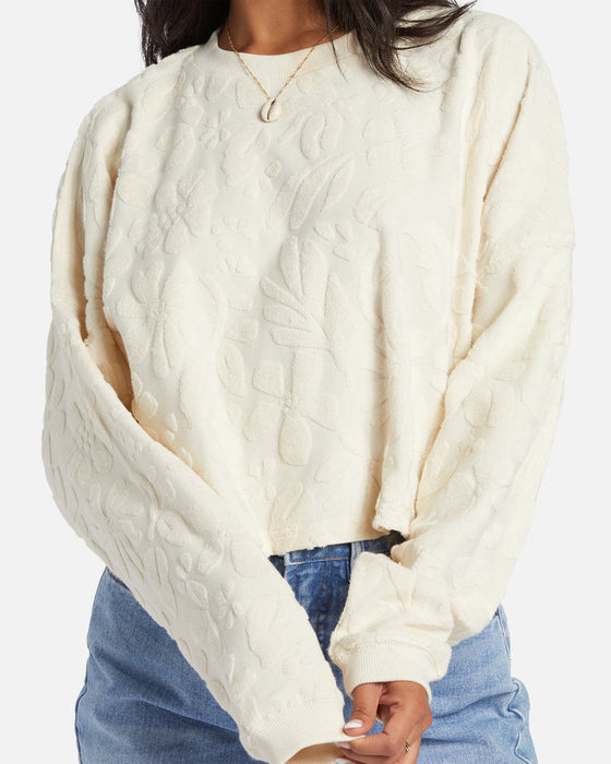 Billabong Loosen Up Crew Sweatshirt-Whitecap