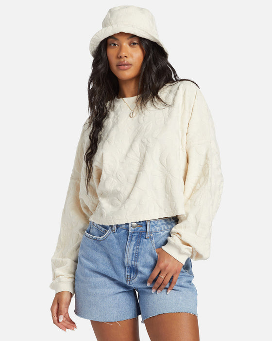 Billabong Loosen Up Crew Sweatshirt-Whitecap