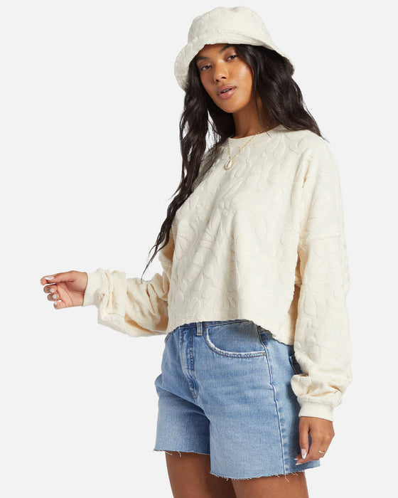 Billabong Loosen Up Crew Sweatshirt-Whitecap