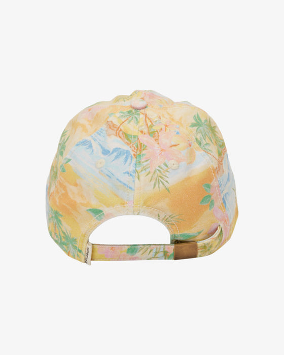 Billabong Dad Cap Hat-Blue Glow