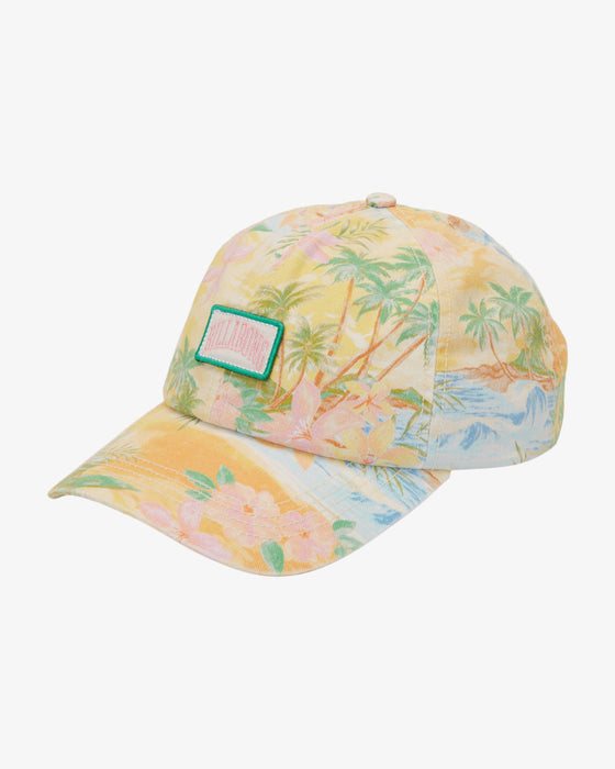 Billabong Dad Cap Hat-Blue Glow