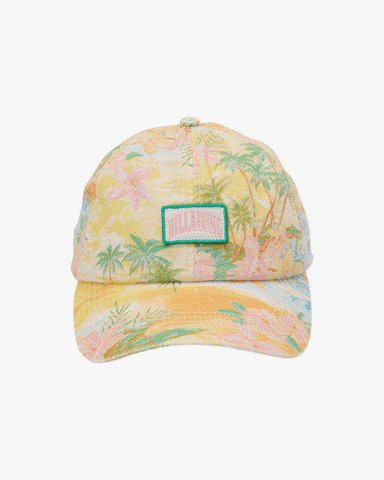 Billabong Dad Cap Hat-Blue Glow