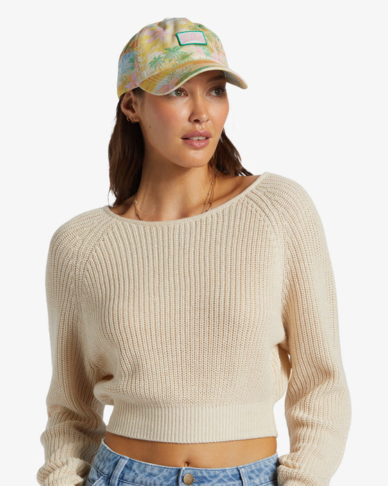 Billabong Dad Cap Hat-Blue Glow