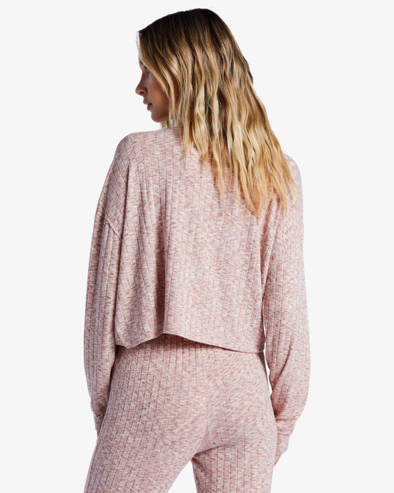 Billabong Keep On Cardi L/S Shirt-Sweet Tea