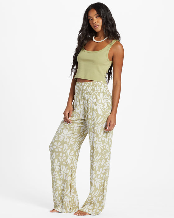 Billabong New Waves 2 Pants-Avocado 2