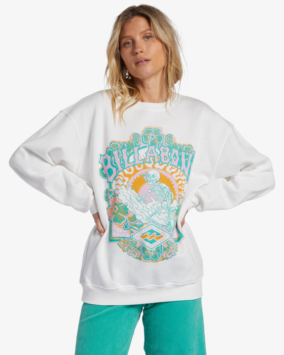 Billabong Sunny Days Sweatshirt-Salt Crystal