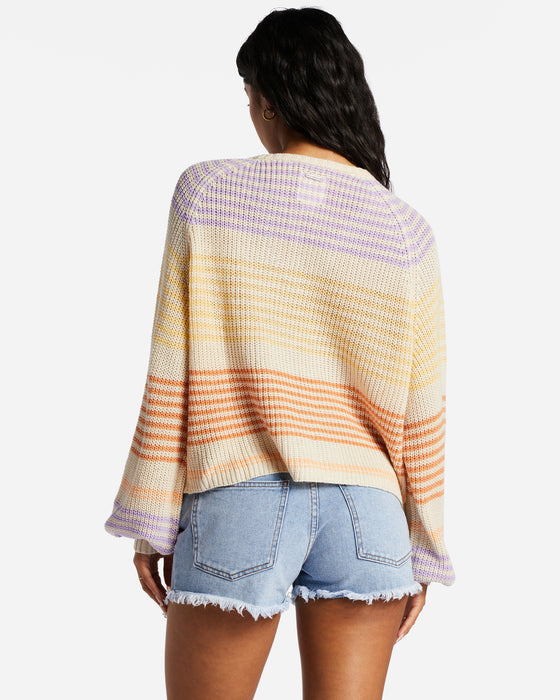 Billabong Under The Sun Sweater-Light Melon