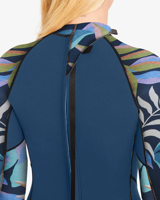 Billabong Spring Fever L/S Springsuit-Indigo Ocean — REAL Watersports Billabong Spring Fever L/S Springsuit-Indigo Ocean — REAL Watersports