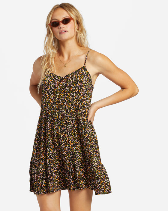 Billabong You Got It Dress-Black Sands
