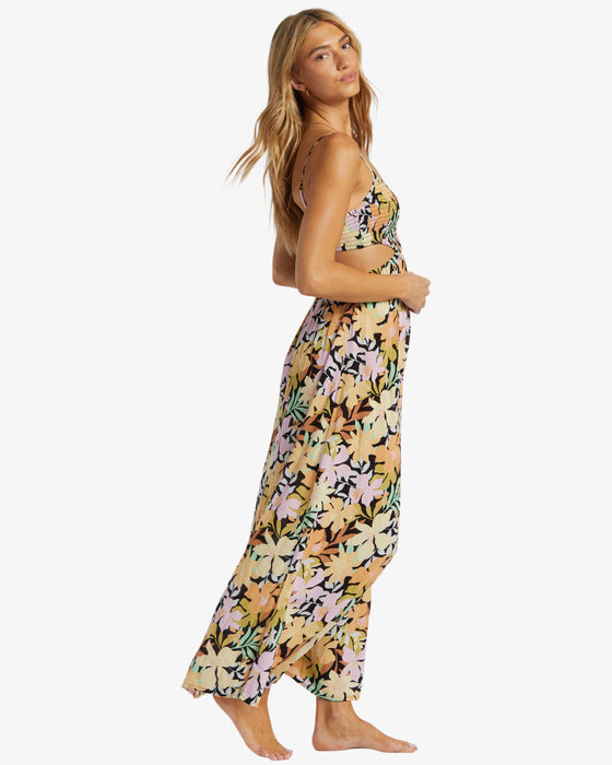 Billabong True Desire Dress-Black Pebble 2