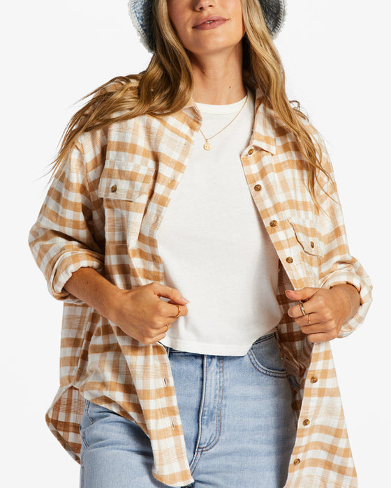 Billabong So Stoked L/S Shirt-Truffle