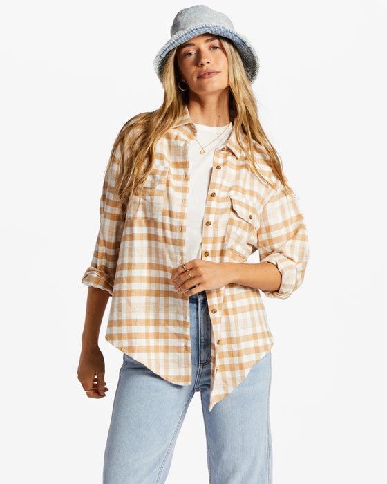 Billabong So Stoked L/S Shirt-Truffle