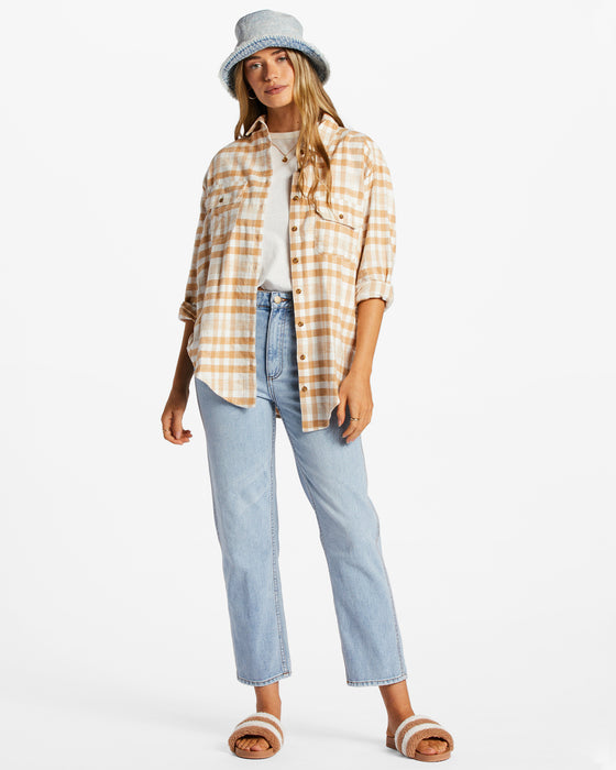 Billabong So Stoked L/S Shirt-Truffle
