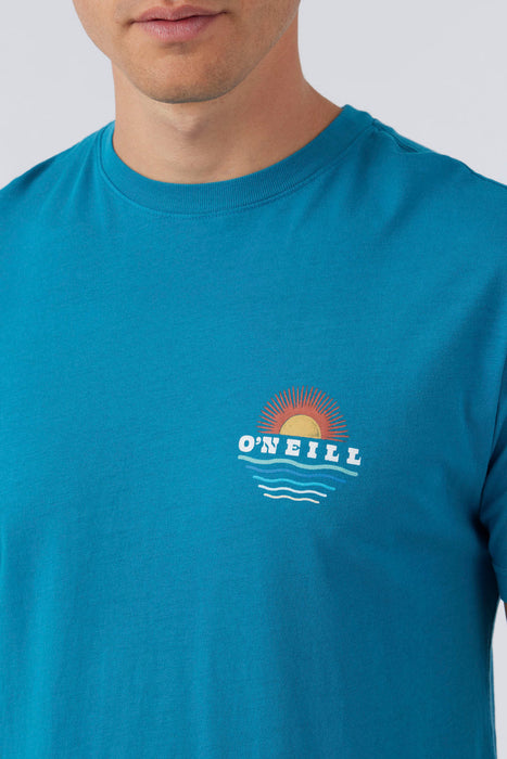 O'Neill Above & Below Tee-Bay Blue