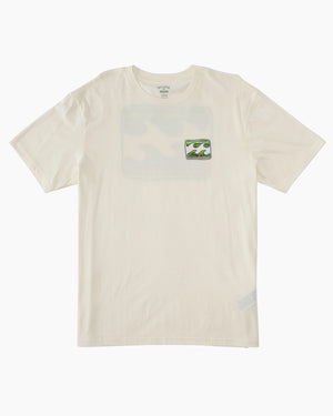 Billabong Toddler Crayon Wave Tee-Off White— Alternate View