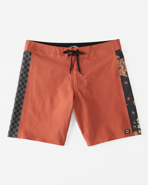 Billabong D Bah Pro Boardshorts-Burnt Red